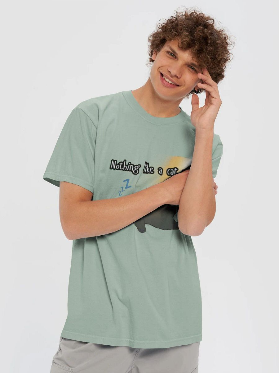 Combat Kitty Cat Nap Graphic Tee product image (49)