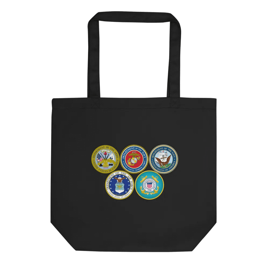 Banjos For Veterans (B4V) Artwork Econscious Eco-Friendly Tote Bag product image (1)