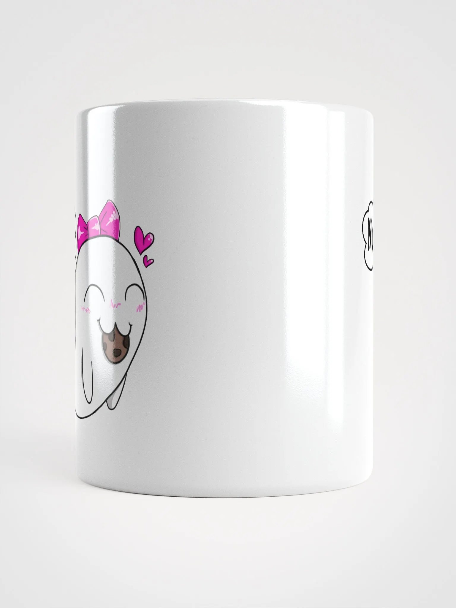 Ghost with Cookie White Glossy Mug product image (6)