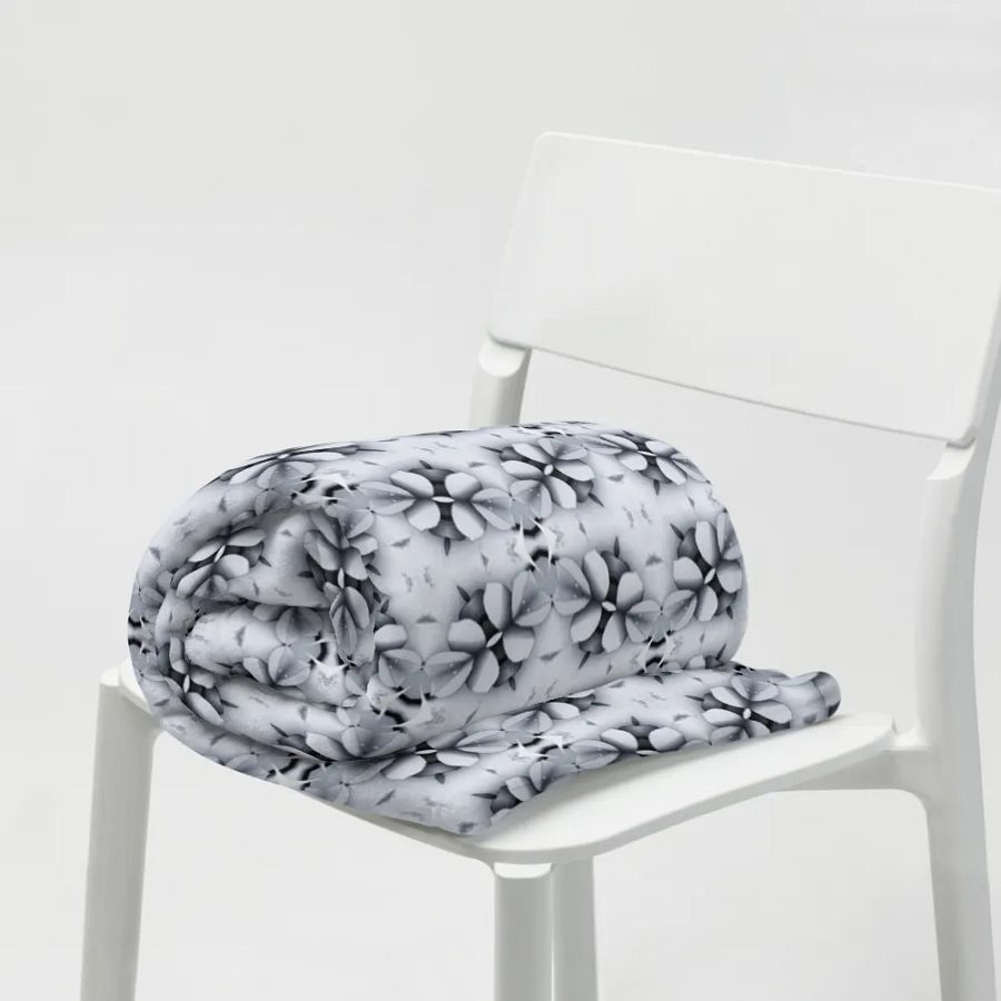 Midnight Blossoms Throw Blanket product image (8)