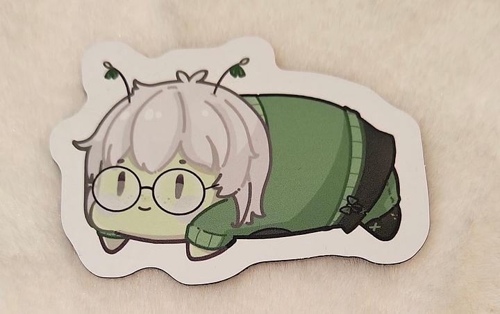 Stacking Bean Rhaps Magnet product image (1)
