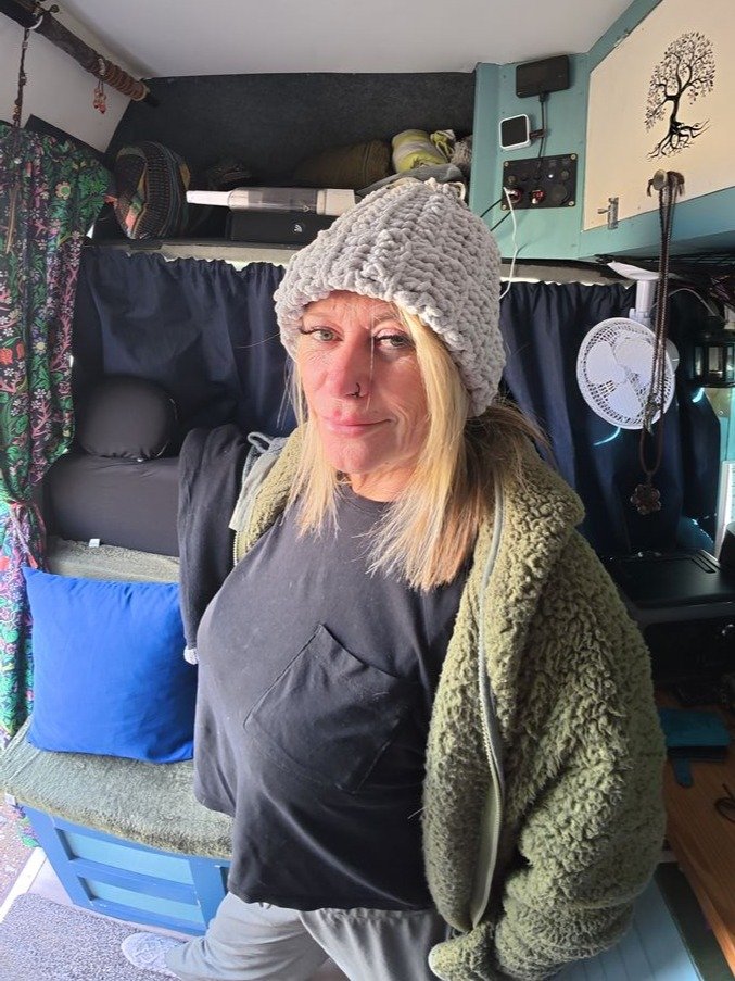 Crocheted Light-Grey Bobble Hat product image (4)