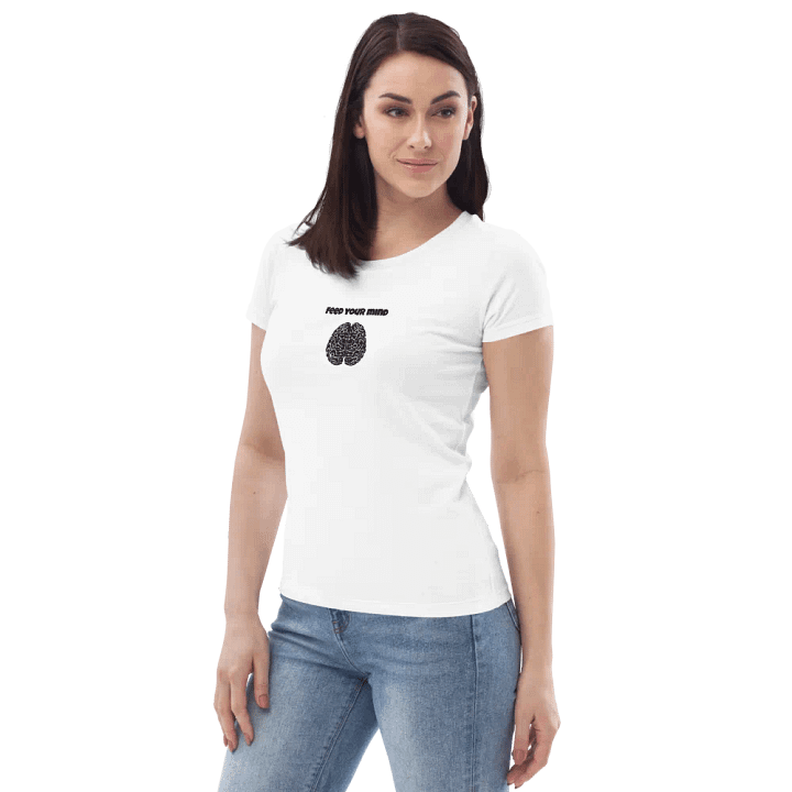Stanley/Stella Women's Fitted Eco Tee - Feed Your Mind product image (2)