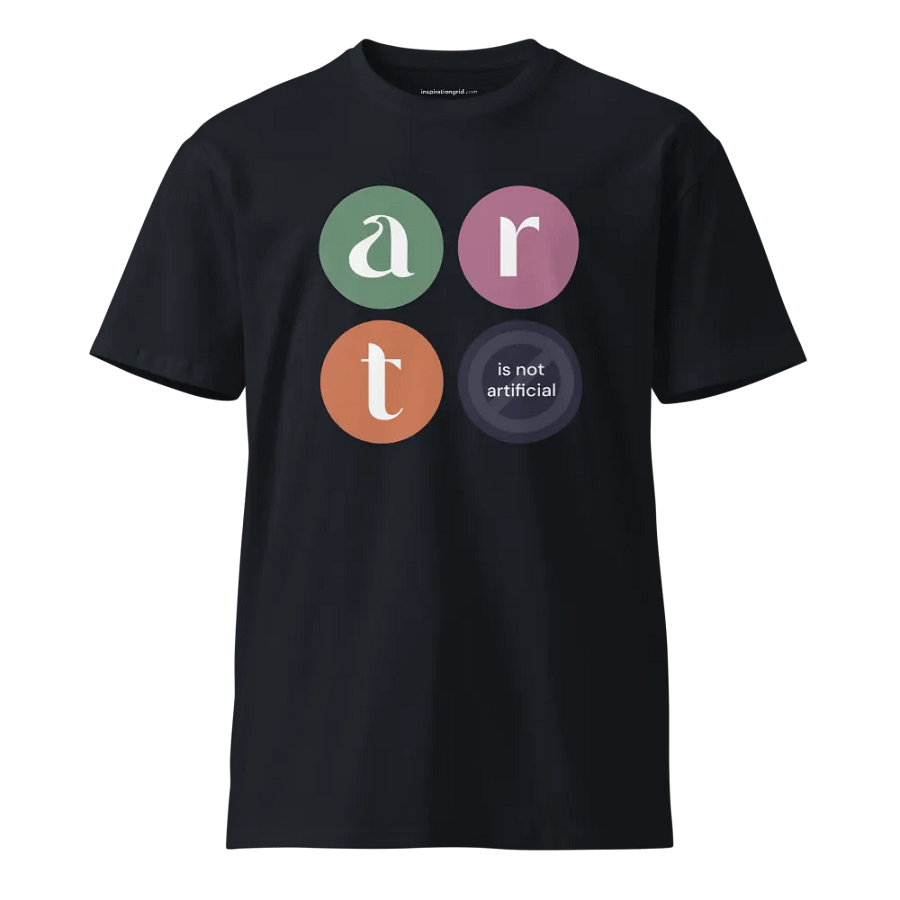 Art is not Artificial Tee product image (1)