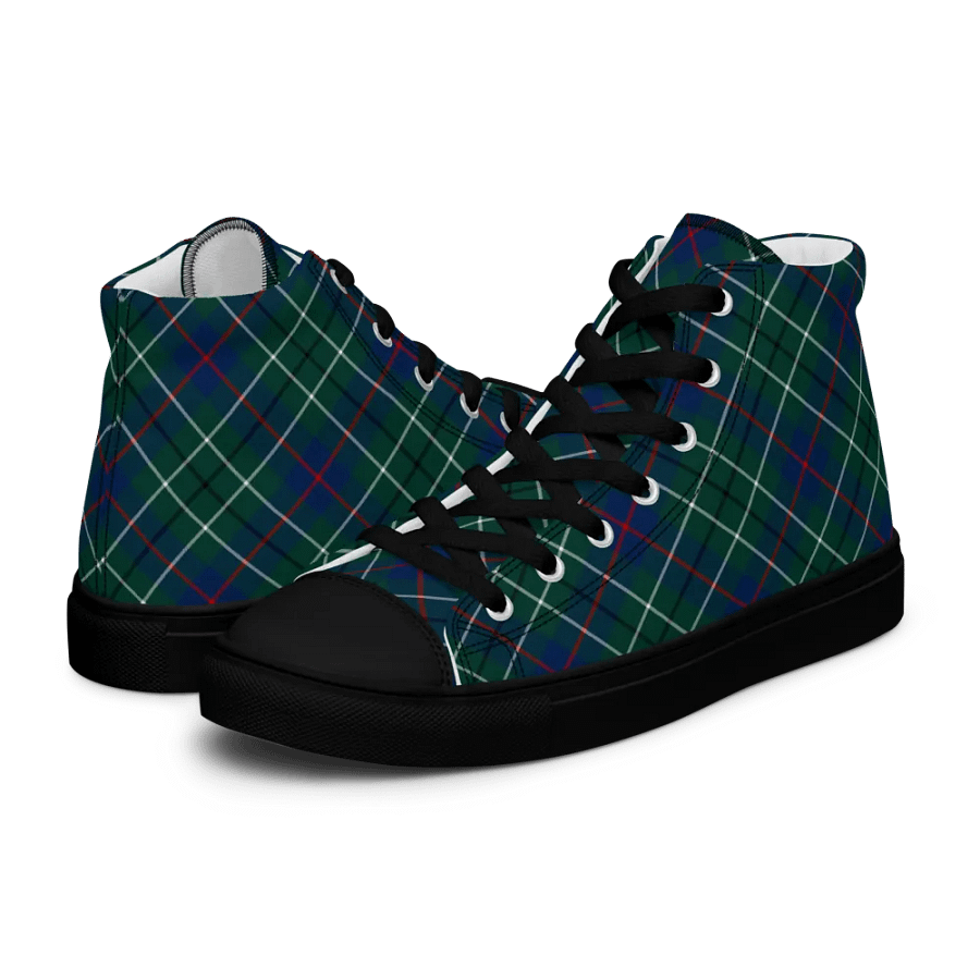Duncan Tartan Men's High Top Shoes product image (8)