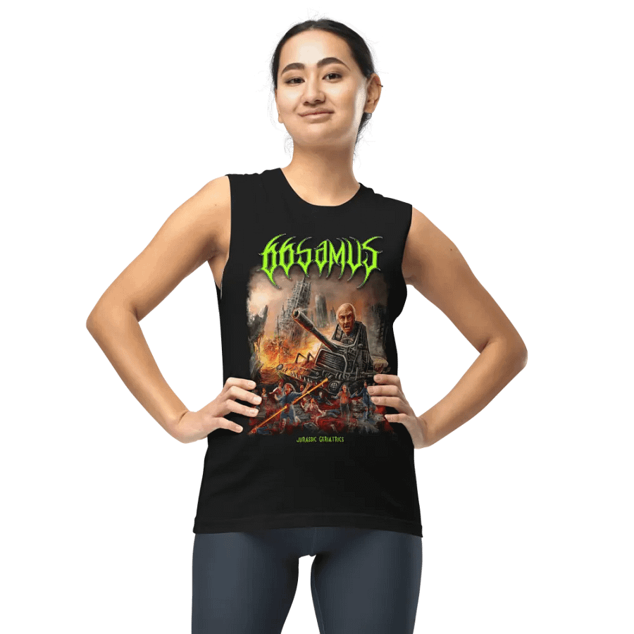 Jurassic Geriatrics muscle tank product image (9)