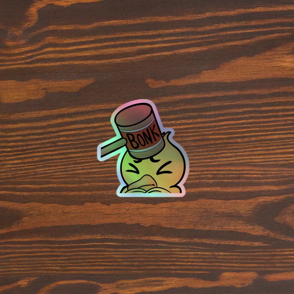 Bonk Holo Sticker product image (3)