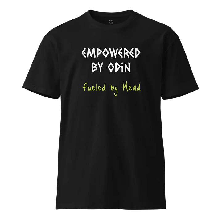 Slogan T-Shirt - Fueled by mead product image (1)