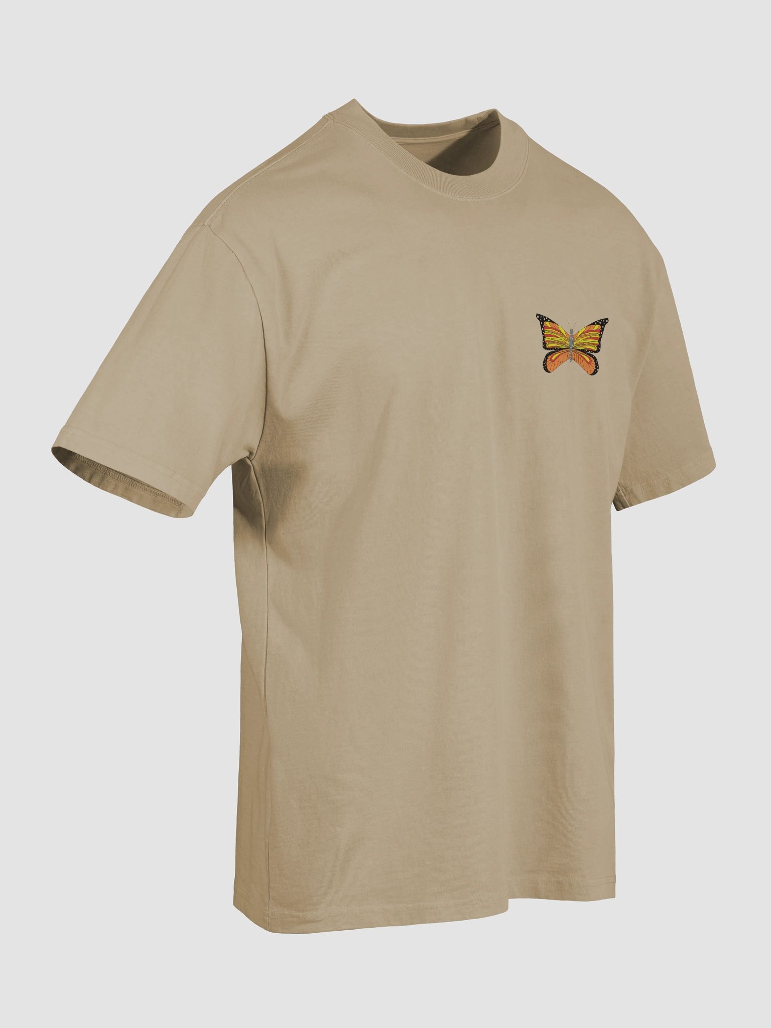 Vibrant Butterfly Illustration Oversized Tee product image (20)