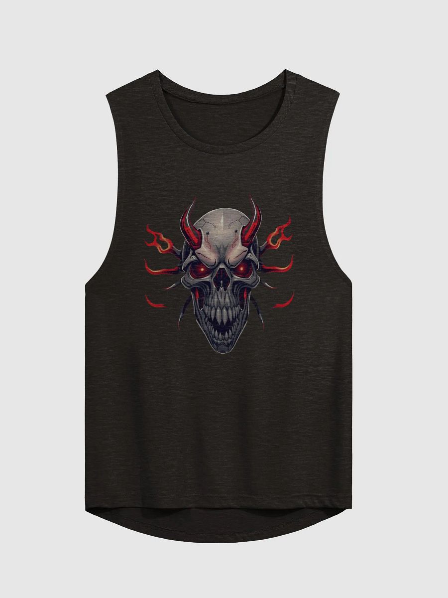 Inferno Skull Flowy Muscle Tank Bella+Canvas (Women's) product image (1)