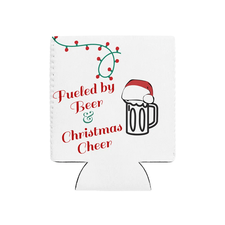 Beer & Christmas Cheer Can Cooler product image (1)