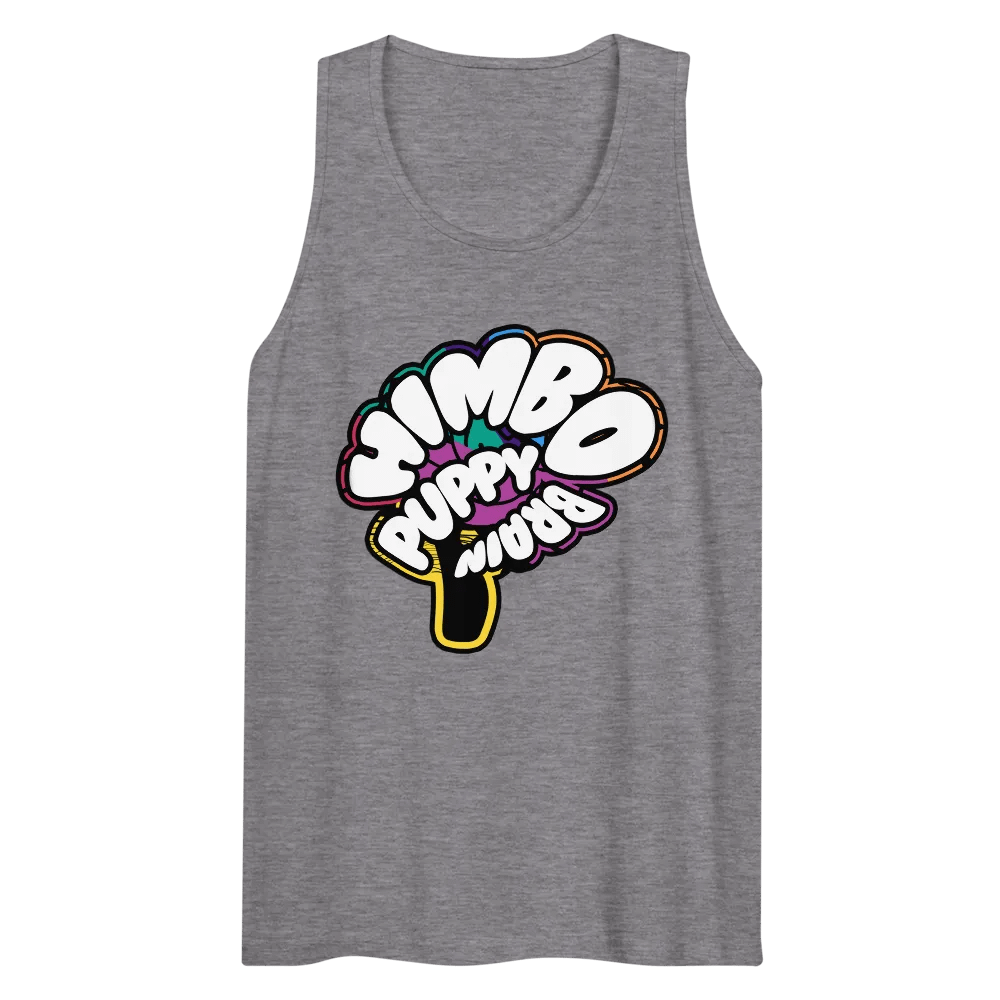 Himbo Puppy Prain - Men's Premium Tank Top product image (70)