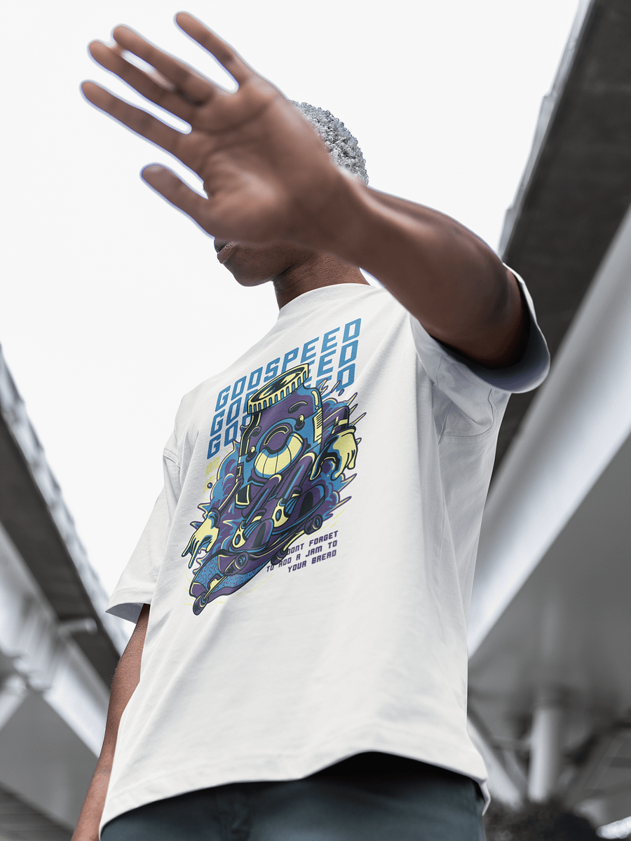 Godspeed Grooves Oversized T-Shirt product image (24)