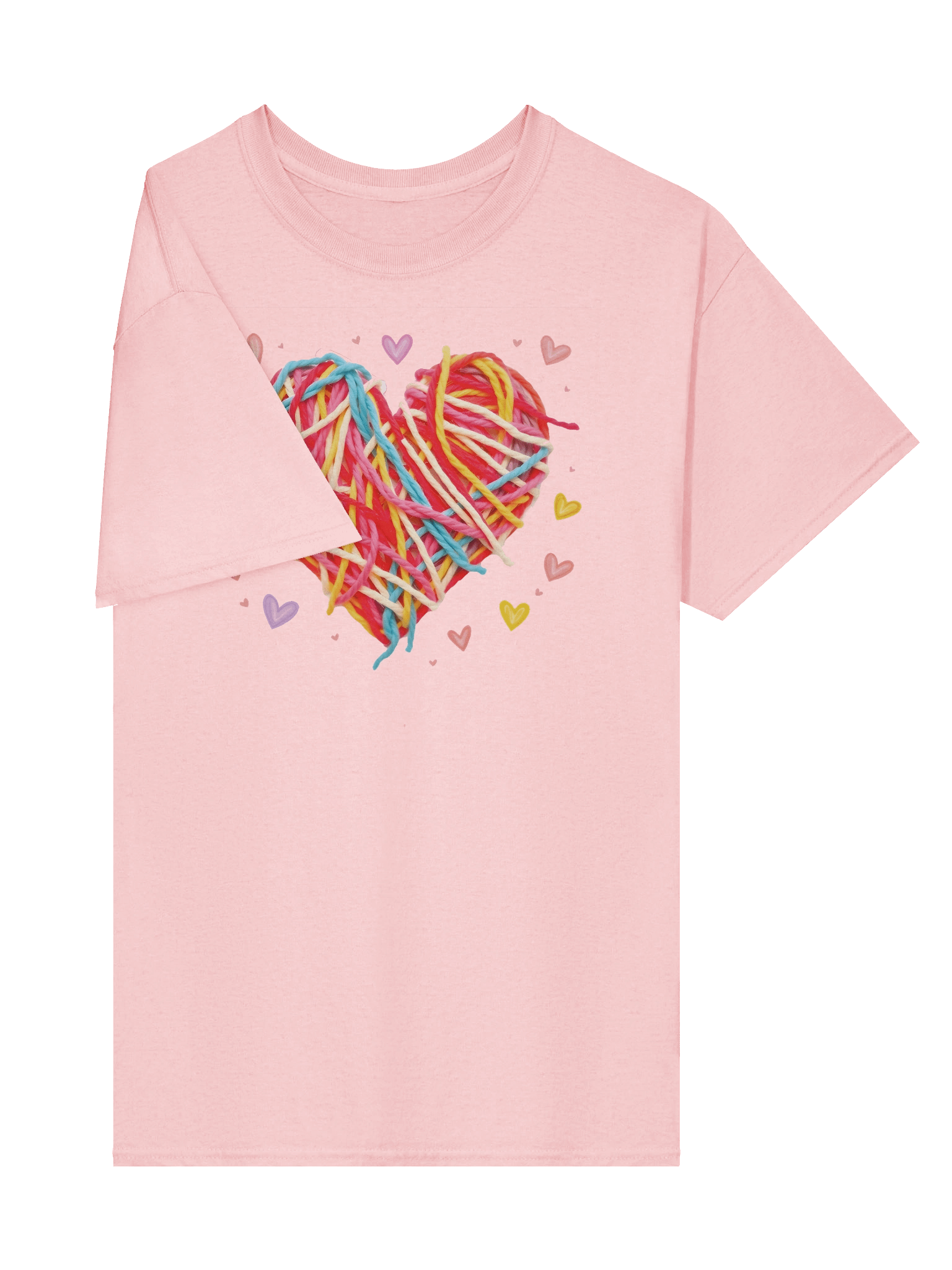 Yarn T-shirt "Heart of Yarn", no. INT001 product image (45)