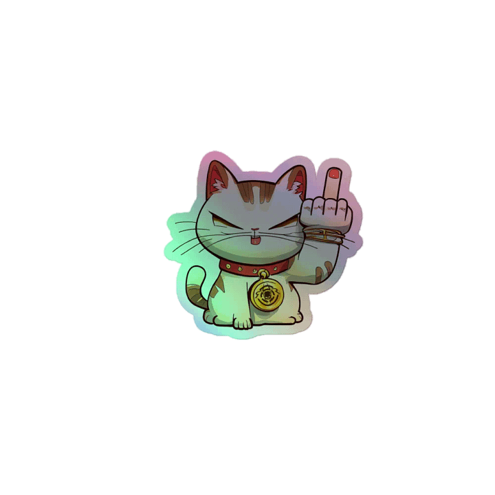 Holographic Rage Cat 25 product image (1)
