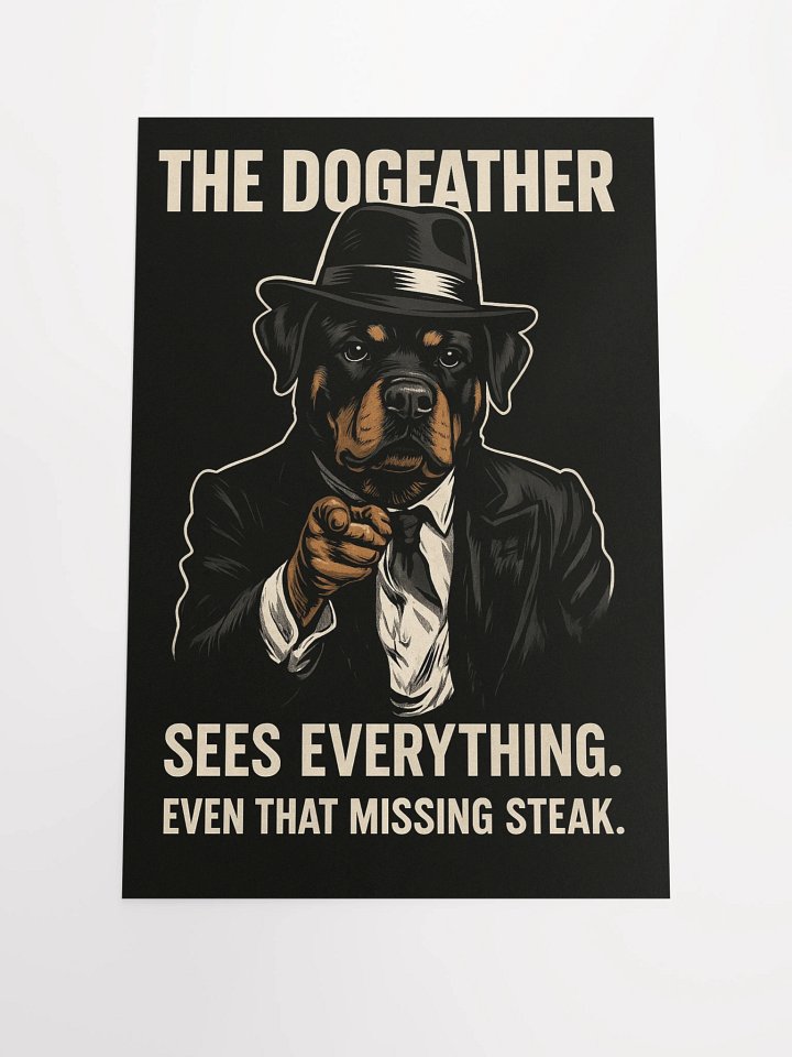 The Dogfather: Rottweiler Poster product image (2)