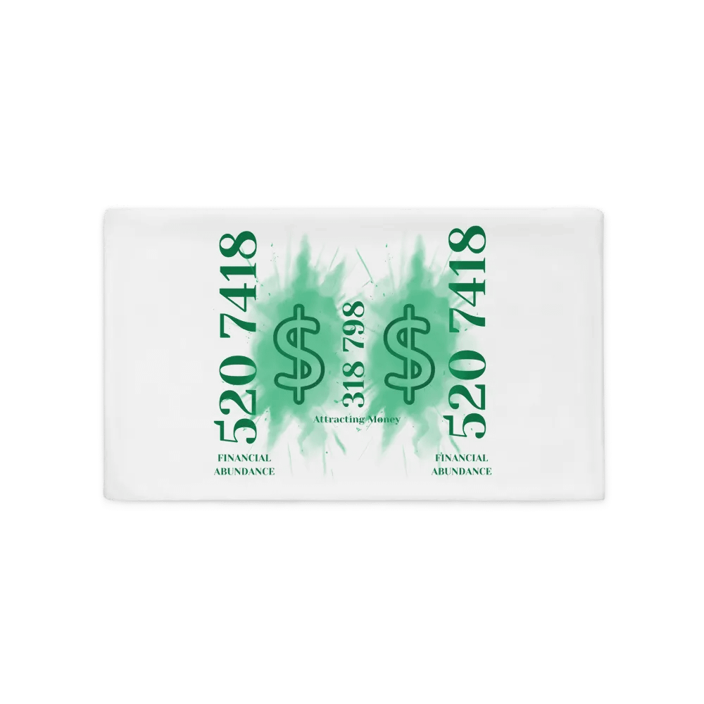Wealth & Abundance Affirmation Pillowcase product image (3)