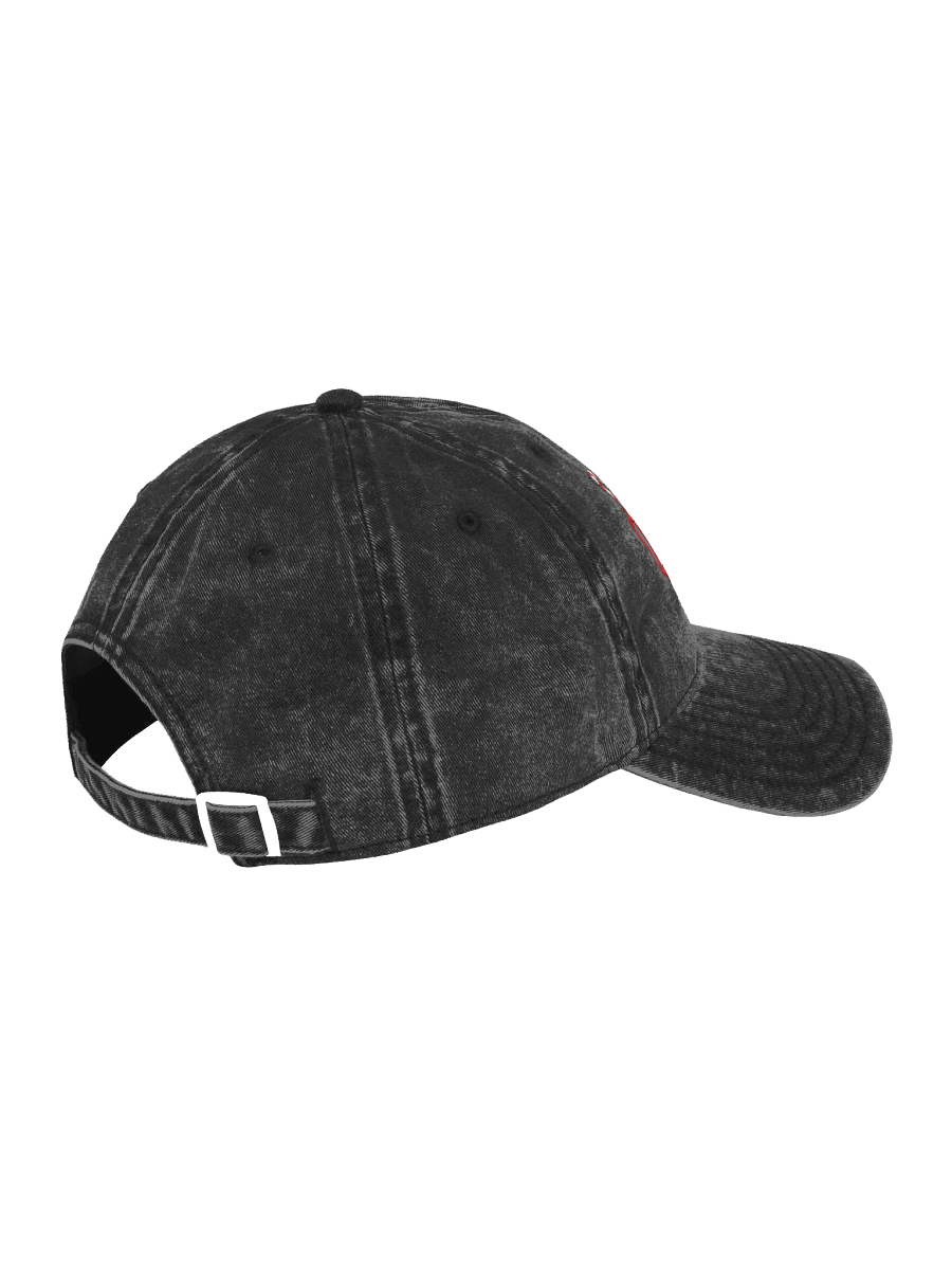Holiday Peppermint Candy Embroidery Vintage Denim Hat product image (4)