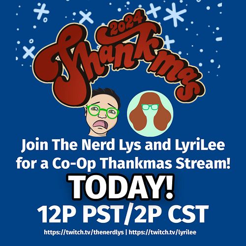 See ya in a few hours for #thankmas!