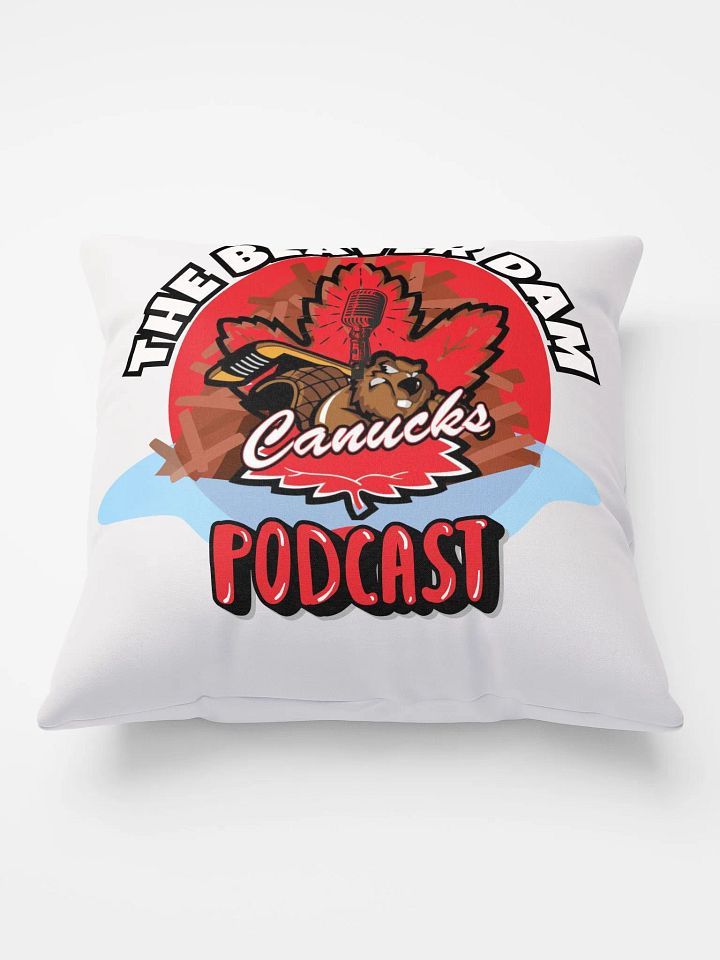 Beaver Dam Podcast Pillow product image (1)