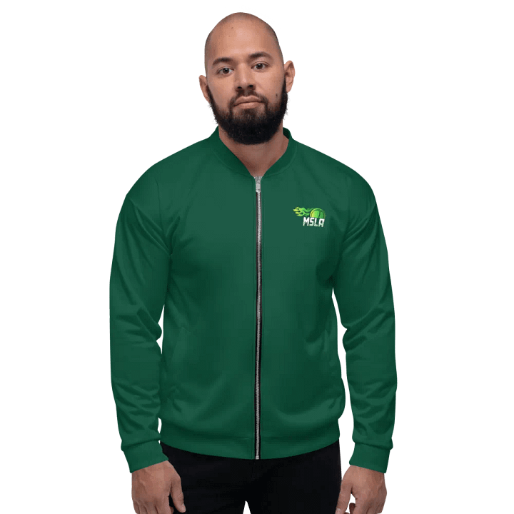 MSLA Green Bomber Jacket product image (2)