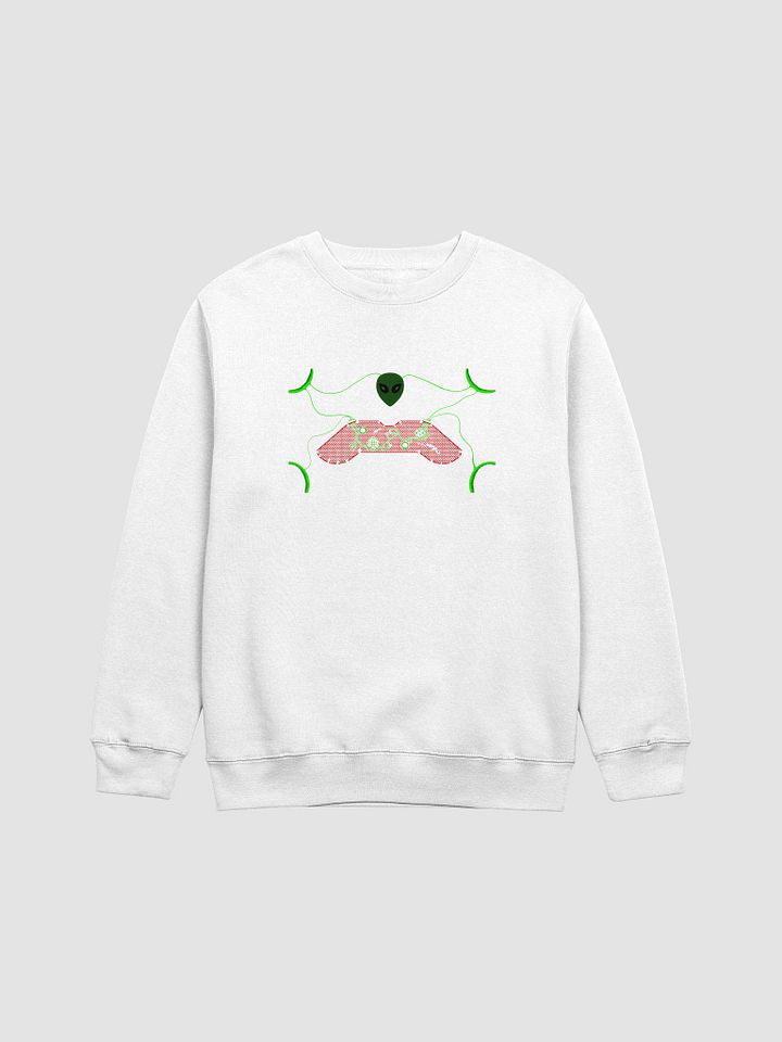 Neon Alien Controller Crewneck product image (1)