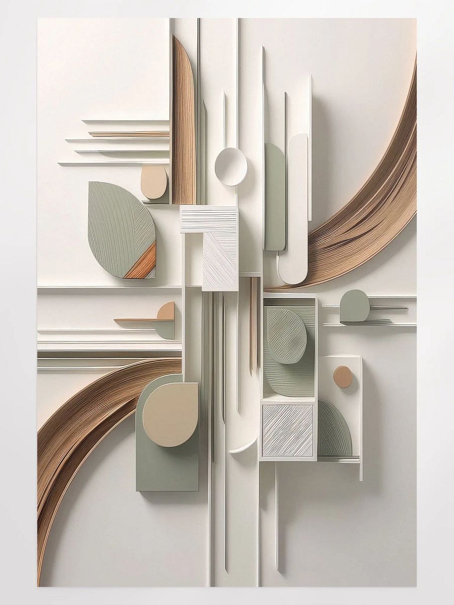 Modern Minimalist Art Poster - v2 - Large 24x36 Inches product image (1)