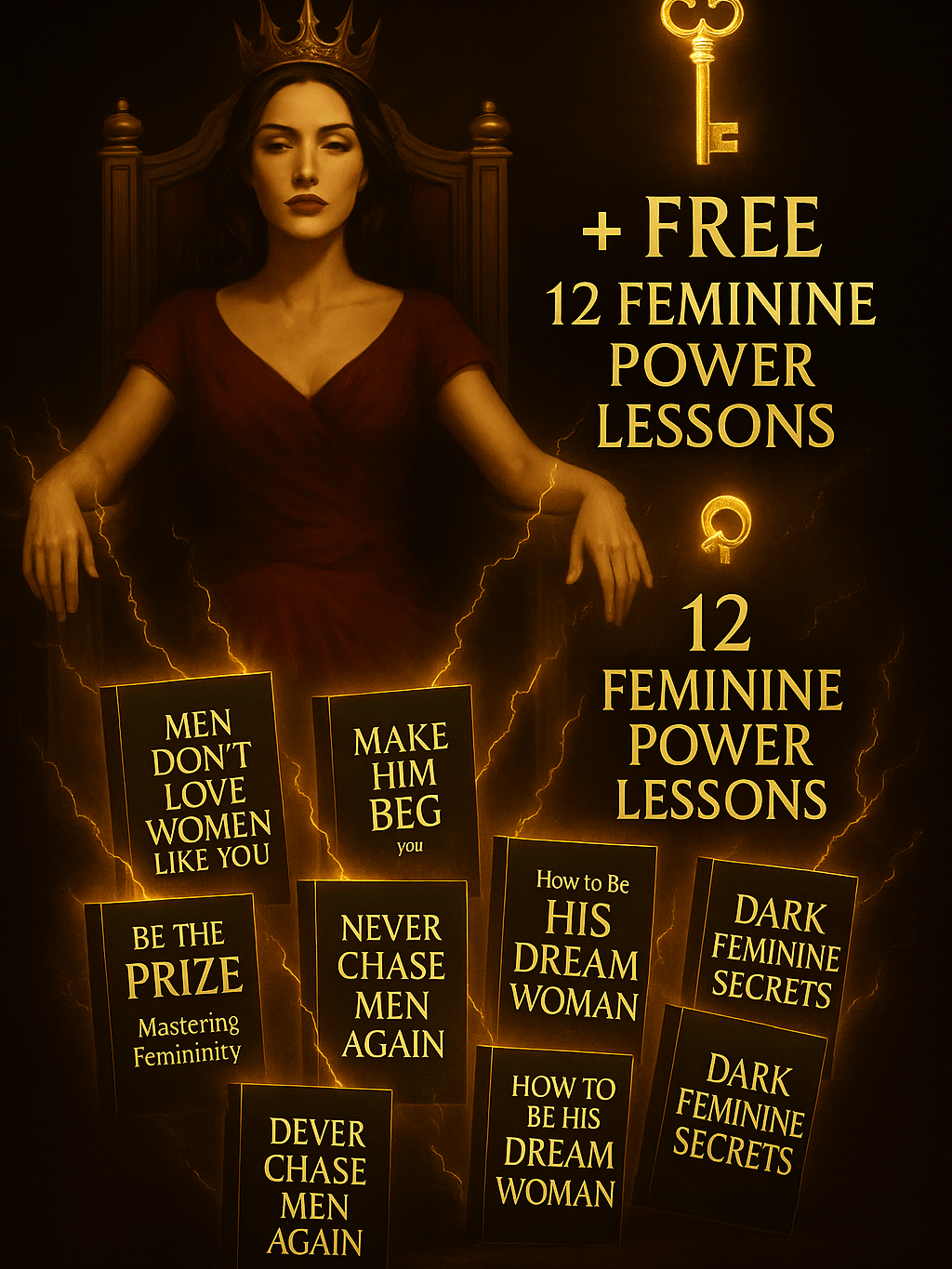 The Dark Feminine Bundle: 9 Secret ebooks+ 12 Video Lessons to Unlock ...