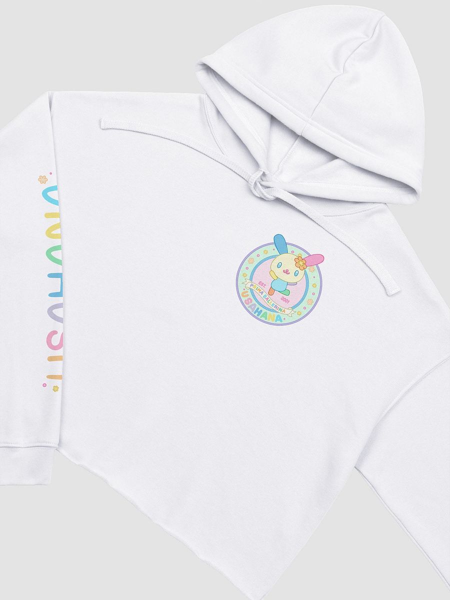 Rainbow Bunny Cropped Hoodie product image (14)