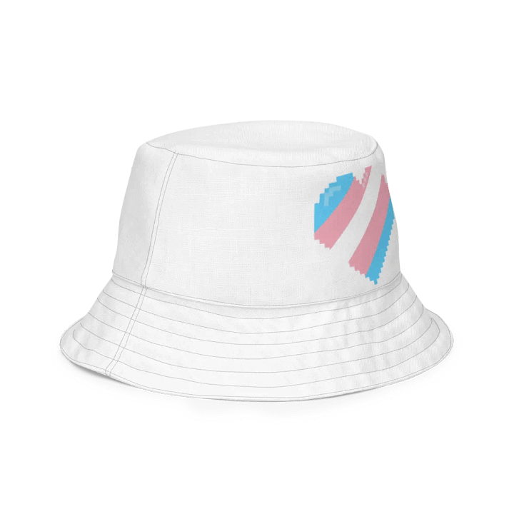 Trans heart Bucket hat product image (2)