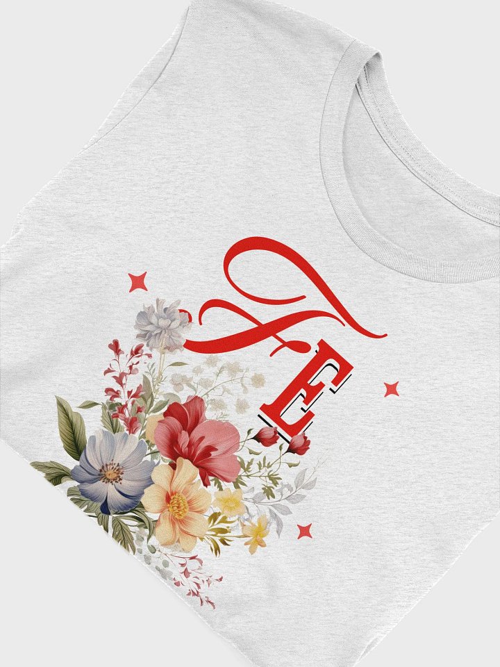 Floral Bella+Canvas Classic Tee product image (1)