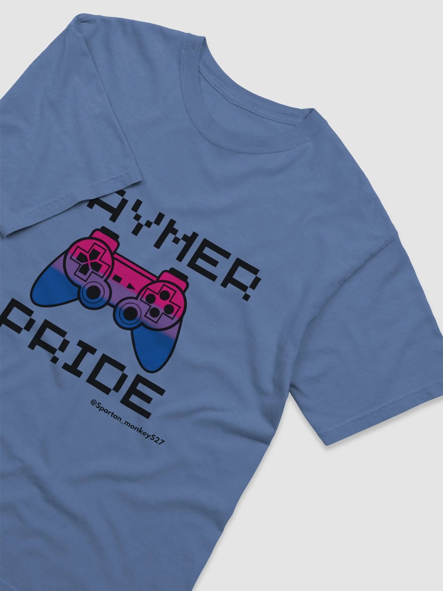Bi Gaymer Pride Tee product image (3)