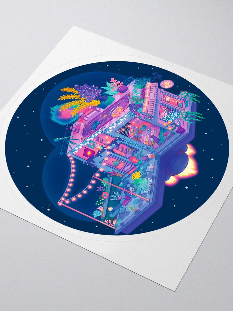 Galaxy Garden Cafe - Sticker product image (5)