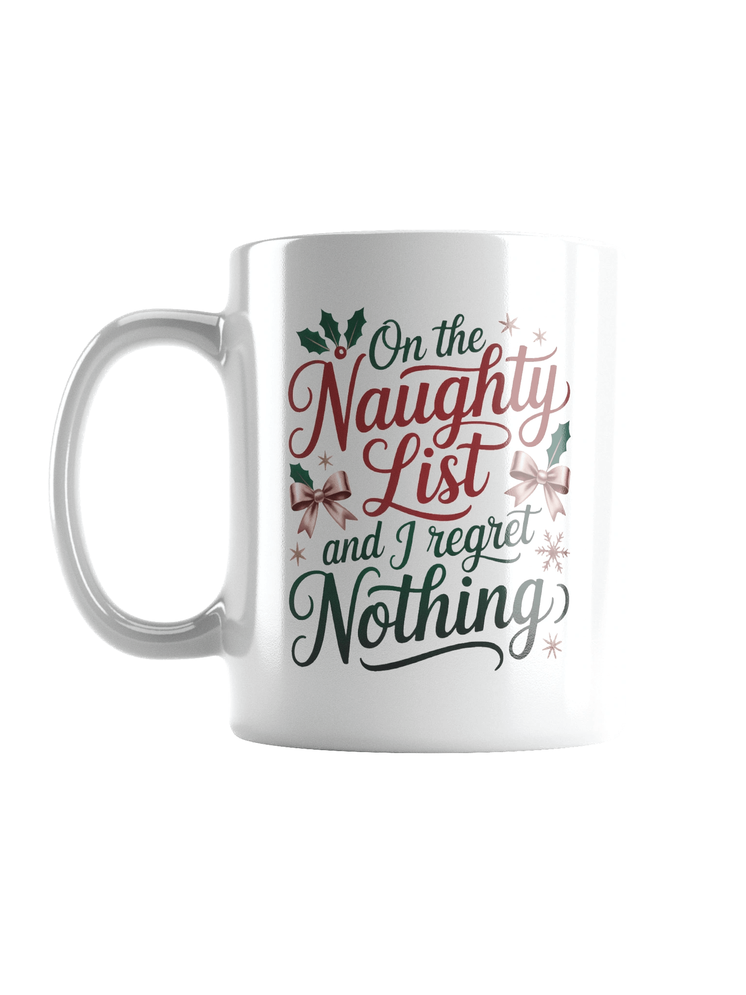 Naughty List Glossy Mug product image (2)