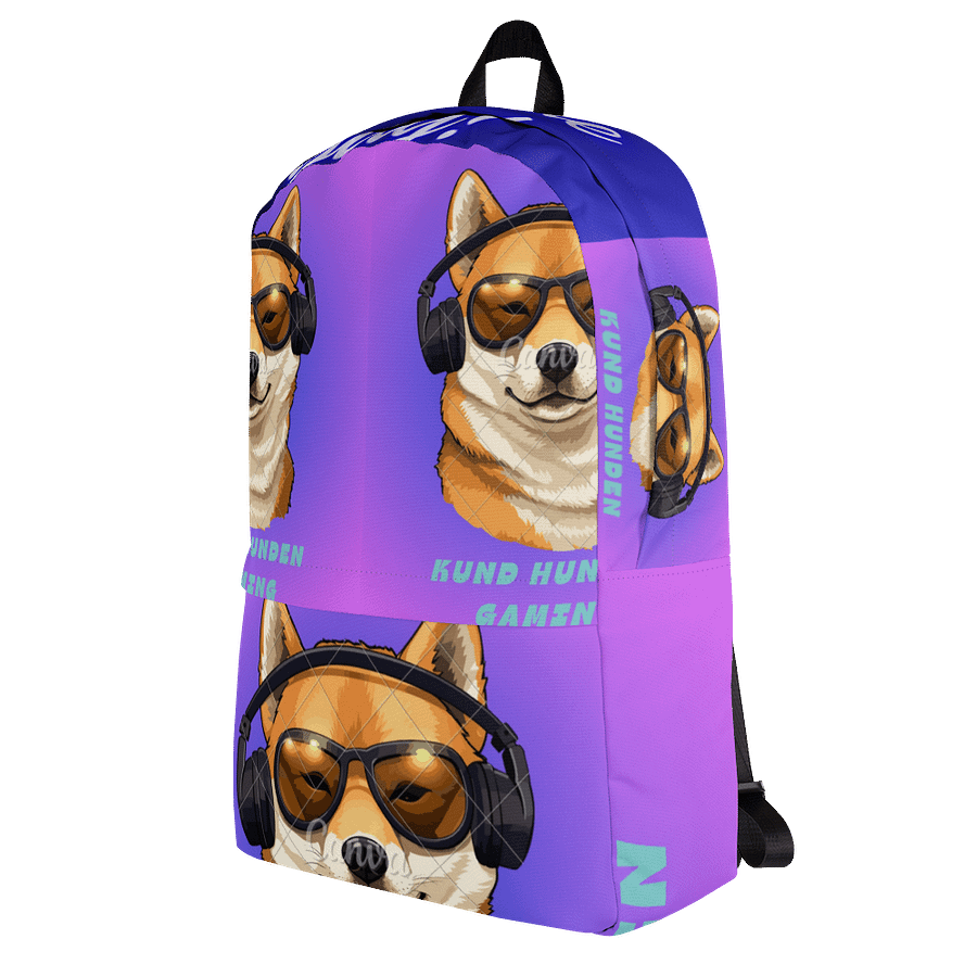 Gaming Shiba Inu All-Over Backpack product image (4)