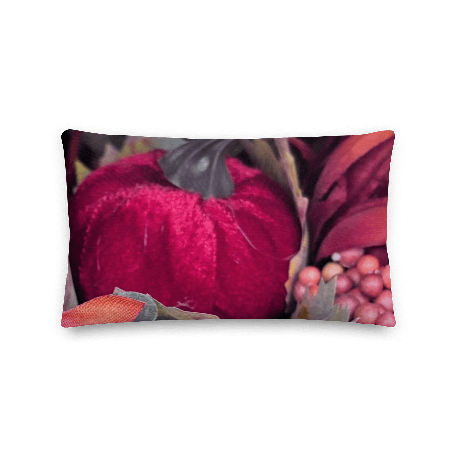 Autumn Velvet Pumpkin Premium Pillow product image (2)