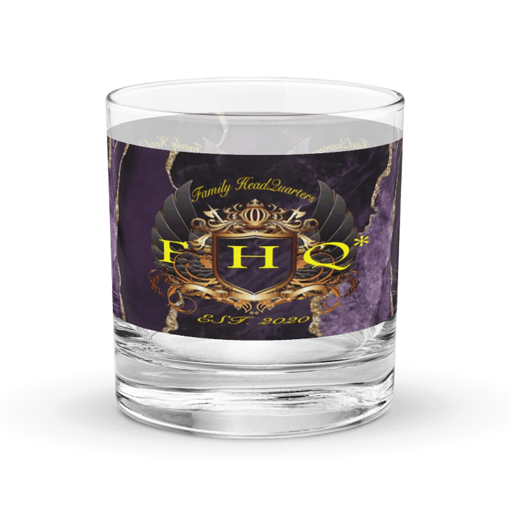 FHQ Whiskey glass product image (1)