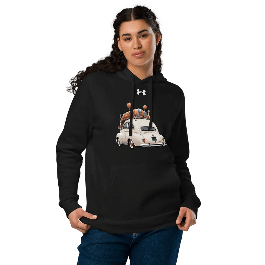 Under Armour Hoodie featuring a unique vintage product image (7)