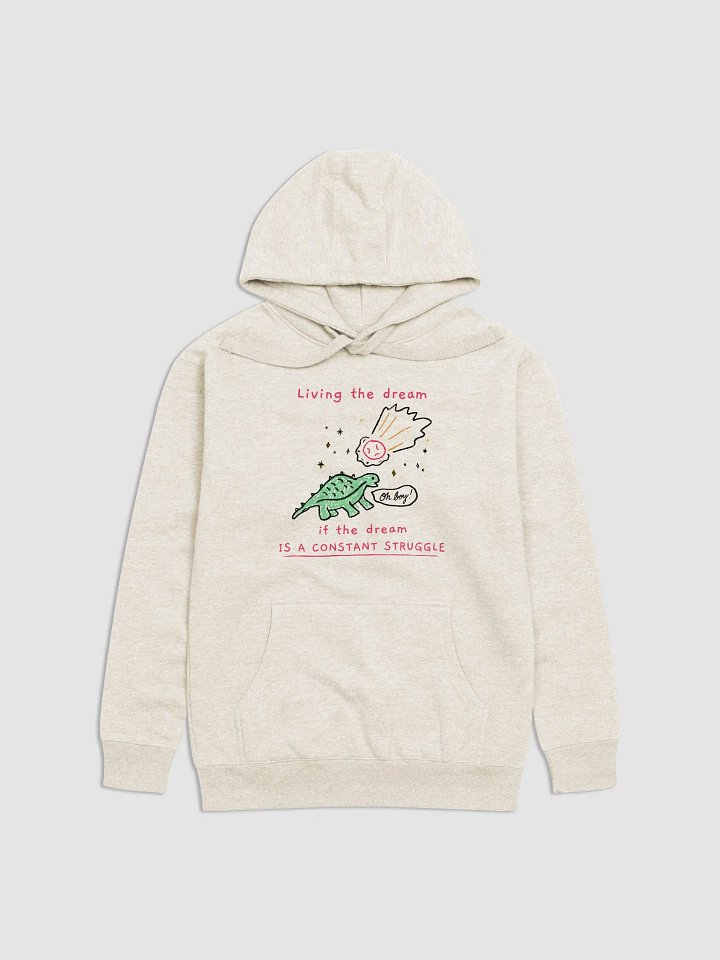 Living the Dream (If the Dream is a Constant Struggle) Unisex Premium Hoodie product image (1)
