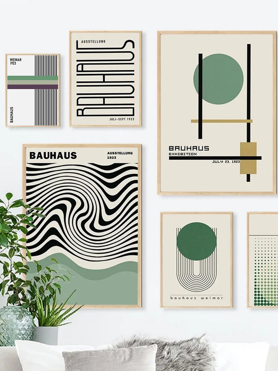 Bauhaus poster set of 18, premium printable, wall art prints product image (2)