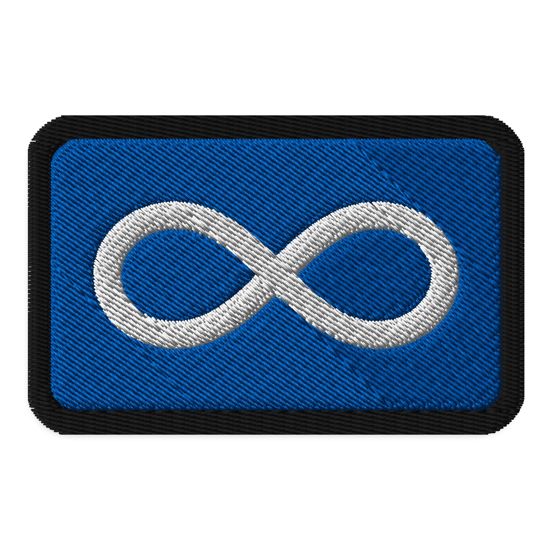 Blue Metis Infinity Flag Patch product image (1)