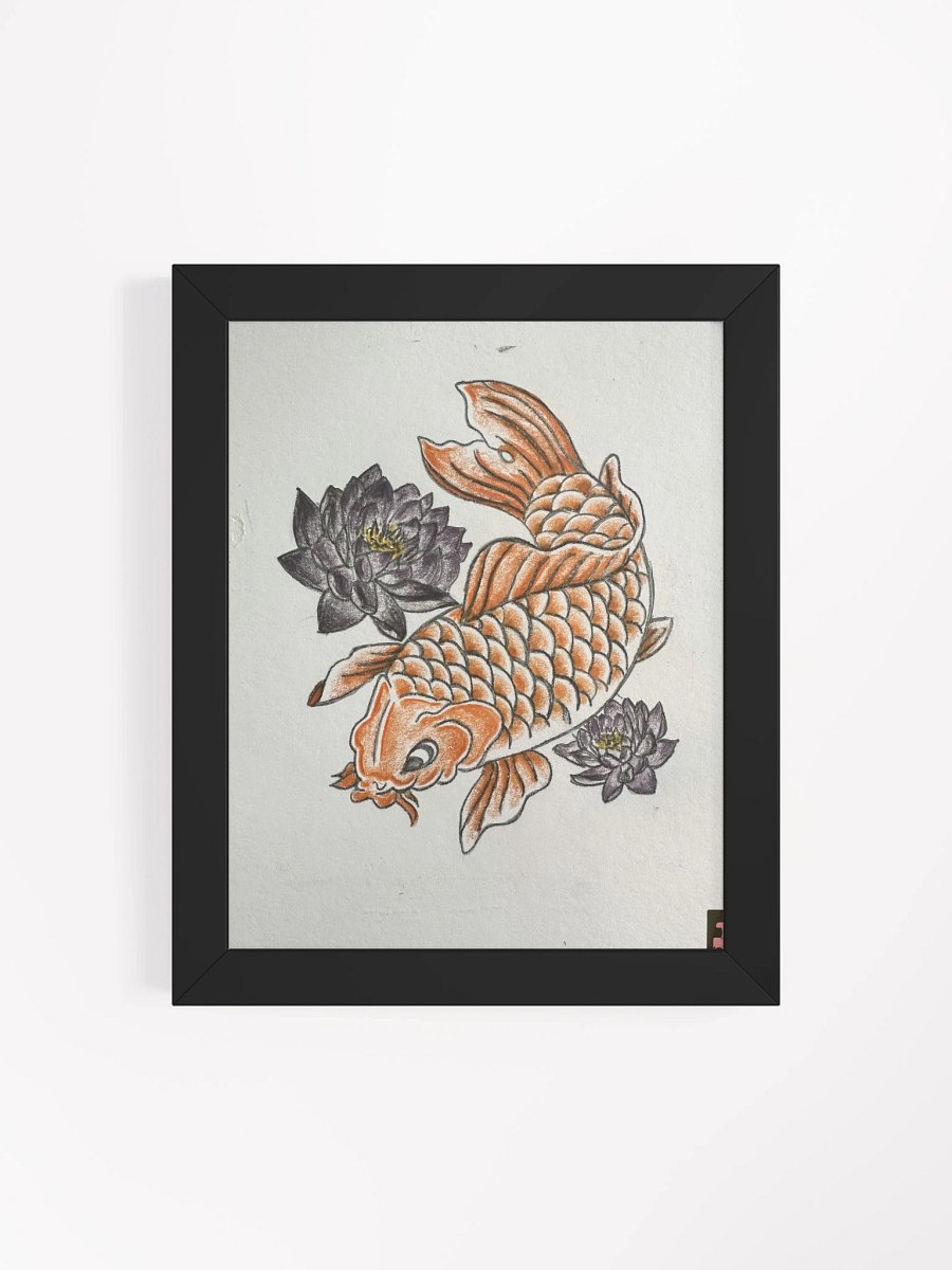 "Koi Fish" Framed Poster Print product image (4)