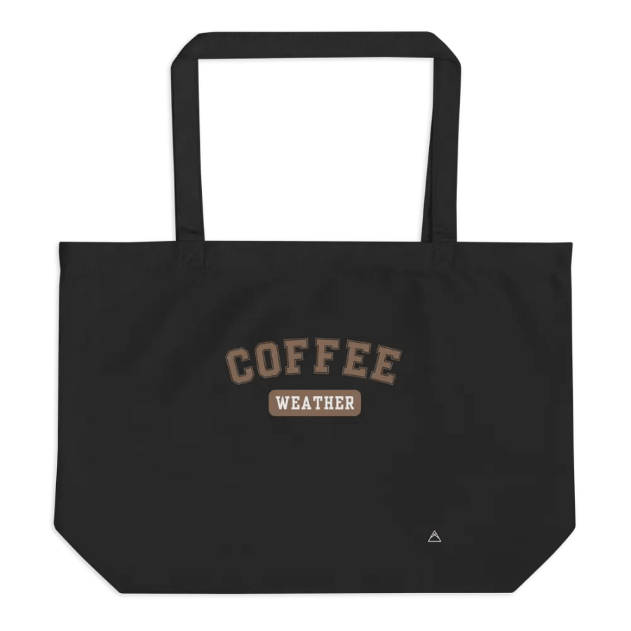 Coffee Weather | Black Tote (Timber) product image (1)