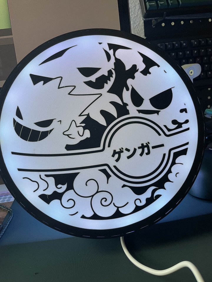 Gengar Led Sign RGB product image (2)