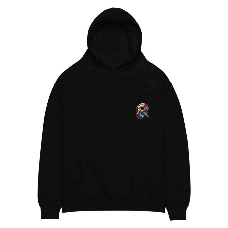 Ribboned Metallic Letter R Hoodie product image (2)