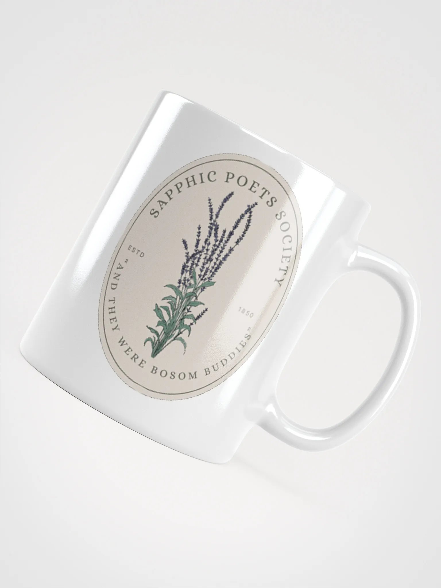 Sapphic Poets Society Emblem Mug product image (4)