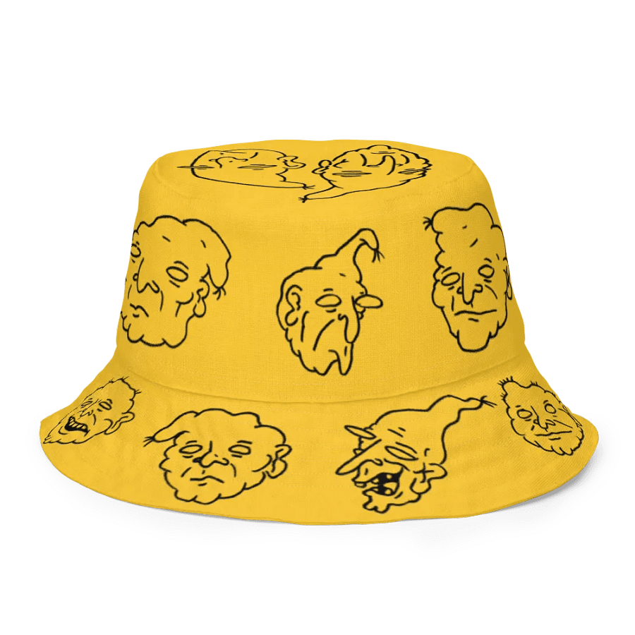DOODLE BUCKET (YELLOW REVERSABLE) product image (3)