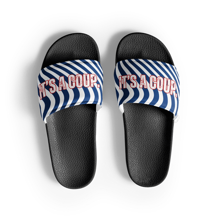 Resistors, It's a Coup, Men's Slides product image (2)