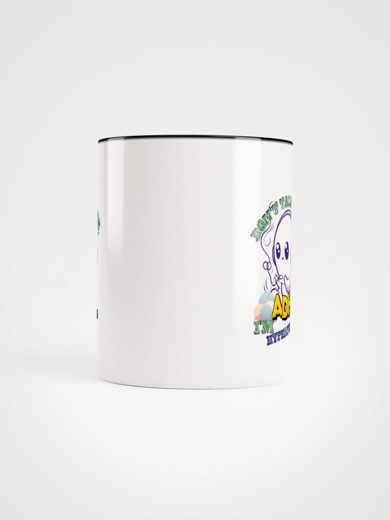 ADHD Hyperfocusing Ceramic Mug with Color Inside product image (63)