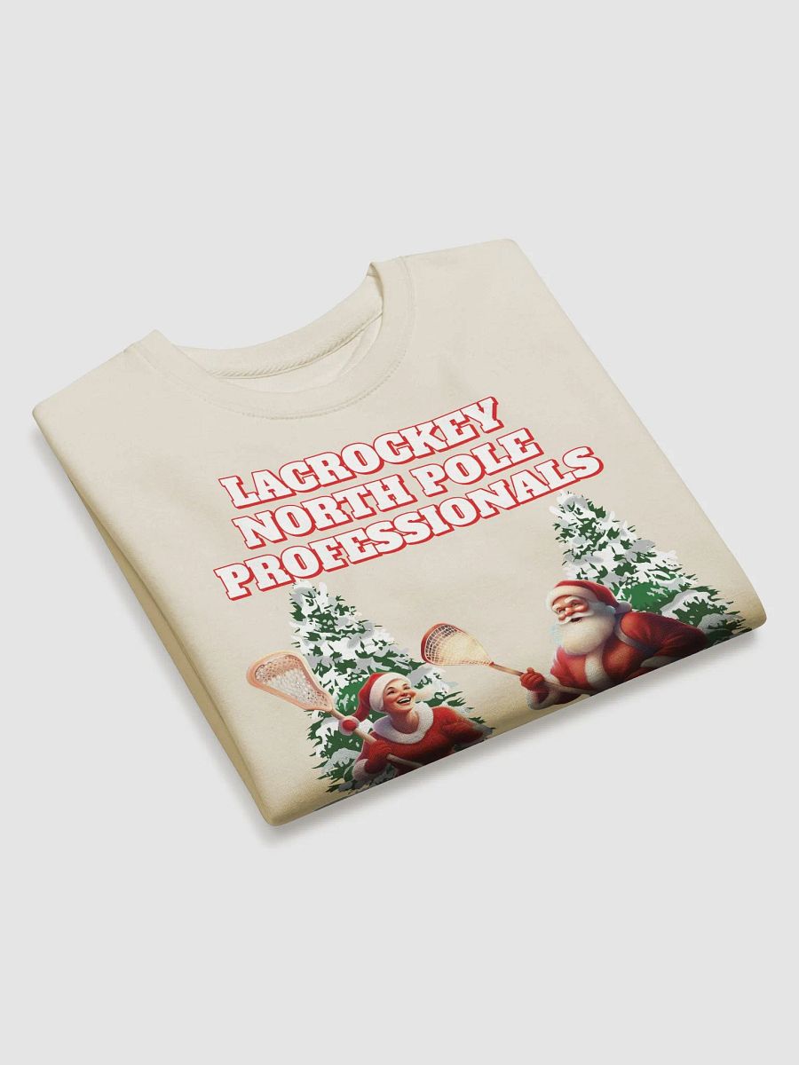 North Pole Lacrockey - Mr and Mrs Claus Sweatshirt product image (20)